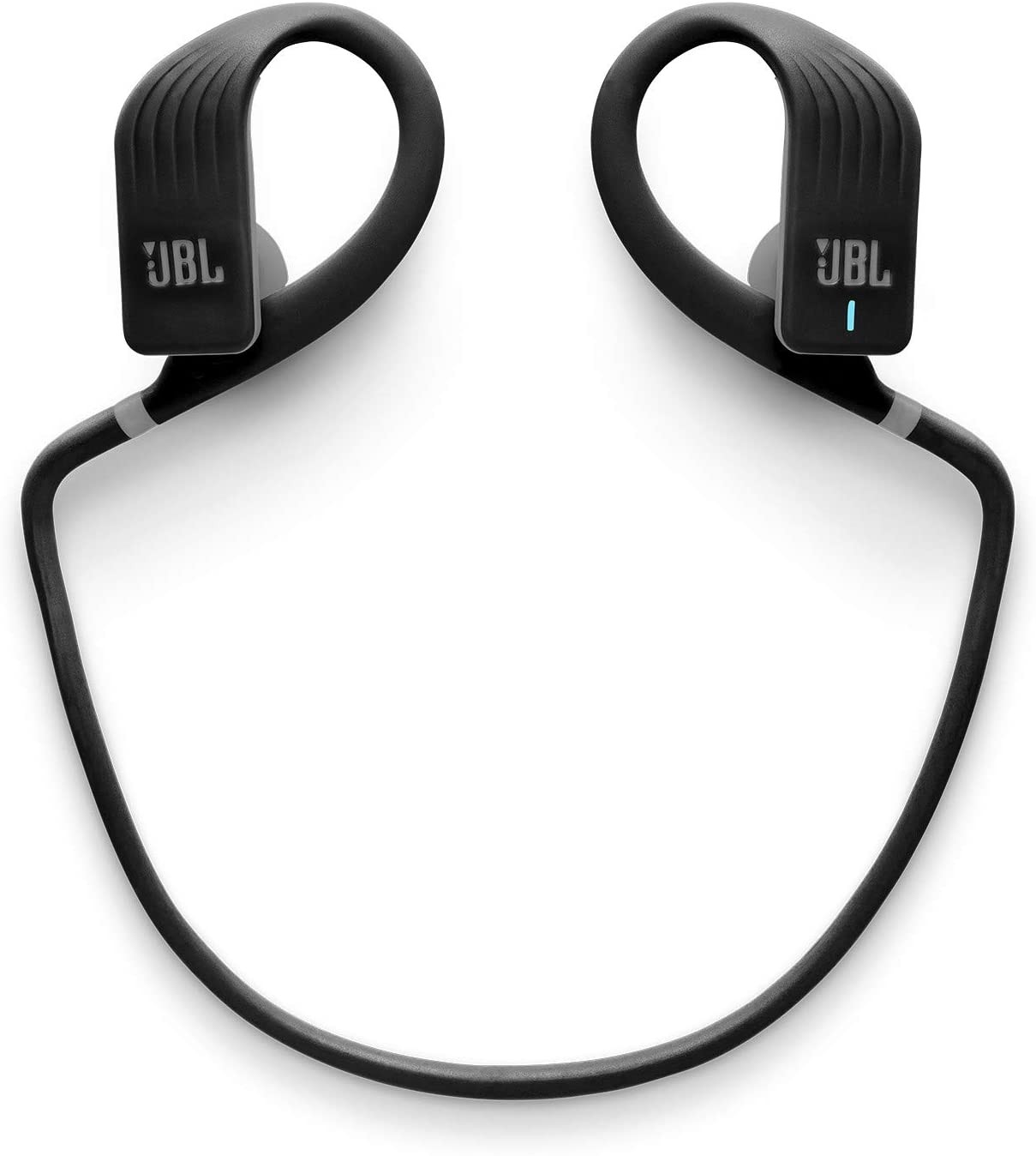 Fones de ouvido esportivos sem fio impermeáveis JBL Endurance Jump com controle remoto de um toque, Preto, One Size