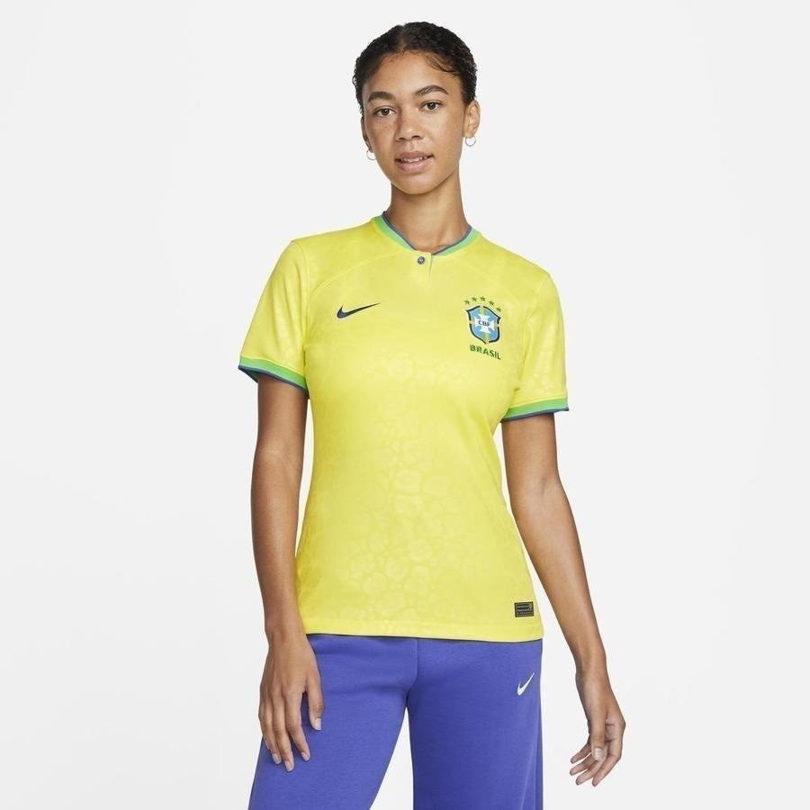 Camisa do Brasil Nike Torcedora Pro I 22/23 - Feminina