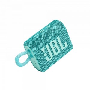 Caixa de Som Bluetooth JBL GO 3 4.2W Verde Água - JBLGO3TEAL