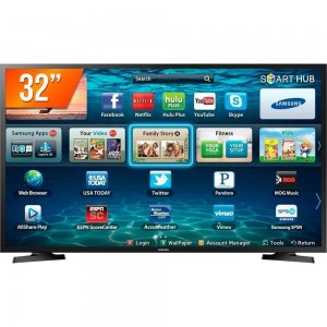 Smart TV 32" LED, Samsung, LH32BENELGA/ZD, HD, HDMI, USB, Wi-Fi